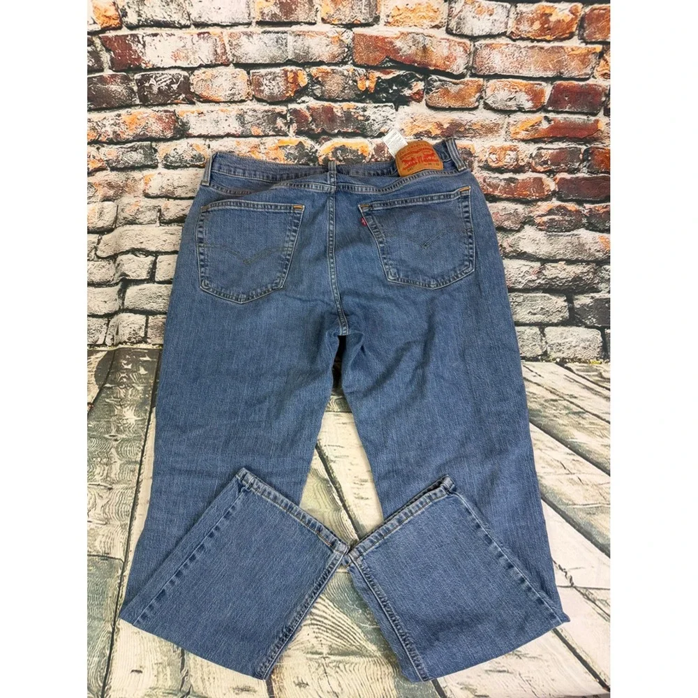 Levi's 541 Athletic Taper Blue Denim Jeans Mens 36x32 Medium Wash